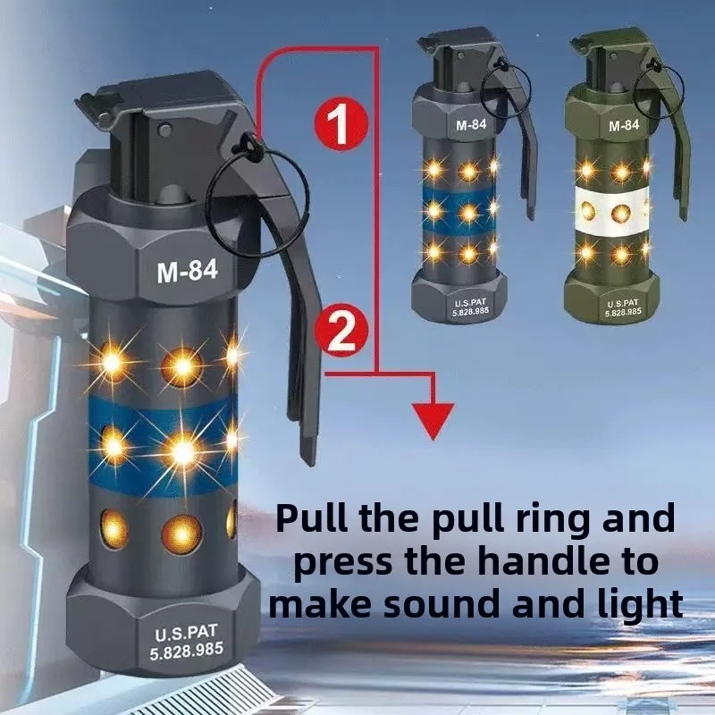 Outdoor Lighting Ideas - Tactical M84 Dummy Grenade Model Strobe