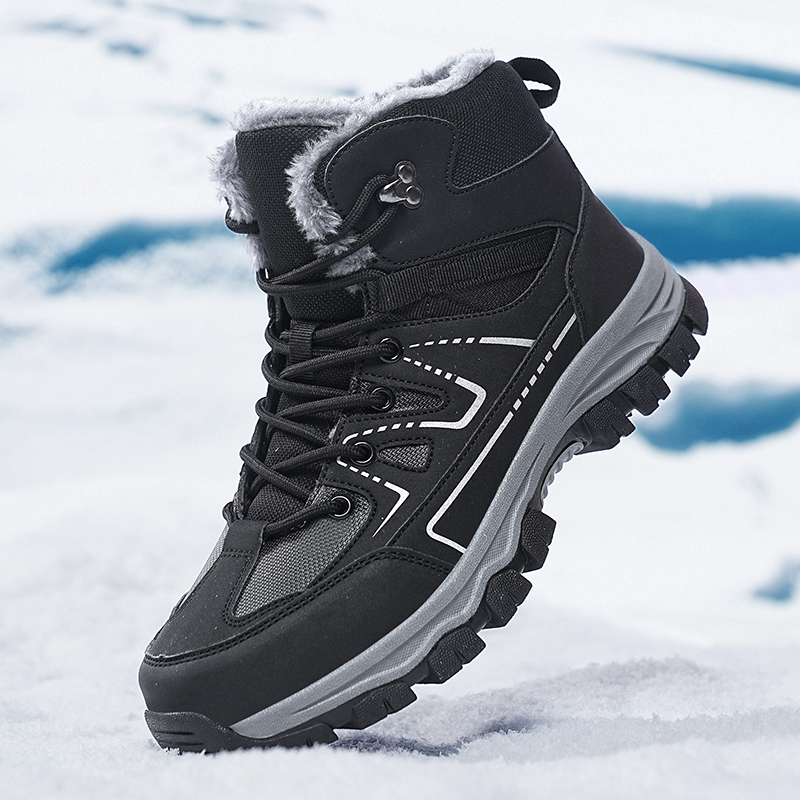 Outdoor Lighting Uplight - Autumn Winter Couple Outdoor Hiking Shoes