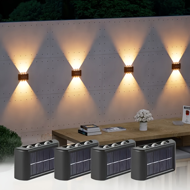 Outdoor Lighting Uplight - LED Solar Light Outdoor Waterproof Solar