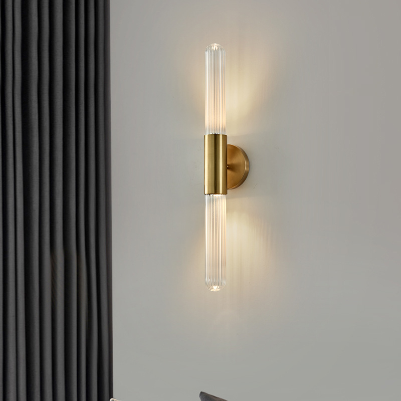 Outdoor Lighting Up And Down - Modern Long LED Wall Lamp Foyer
