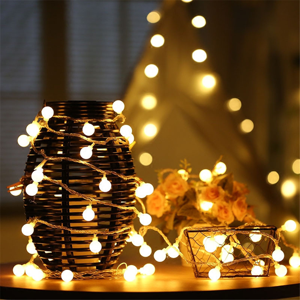 3-10M Solar/USB/Battery String - Outdoor Lighting For Camping ulasan dan harga