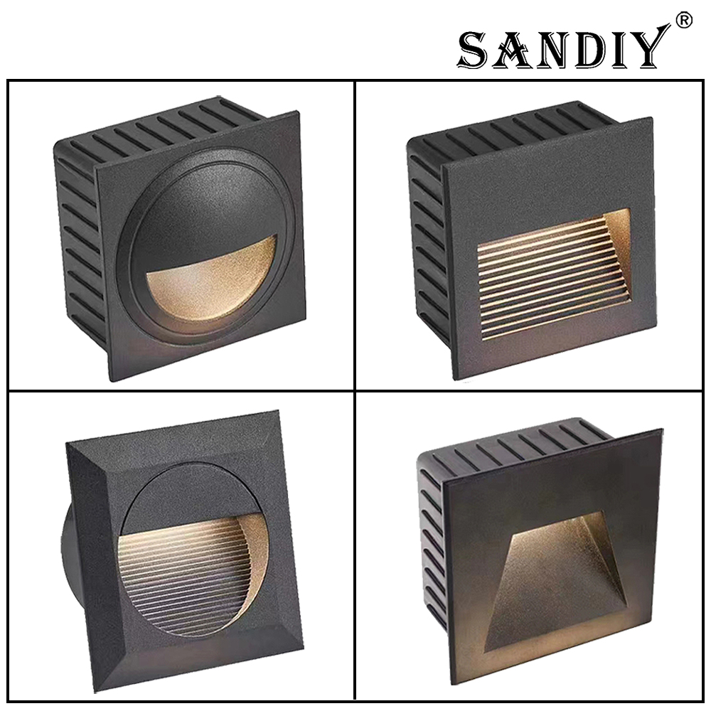 SANDIY Recessed Outdoor Wall S - Outdoor Lighting Up And Down ulasan dan harga