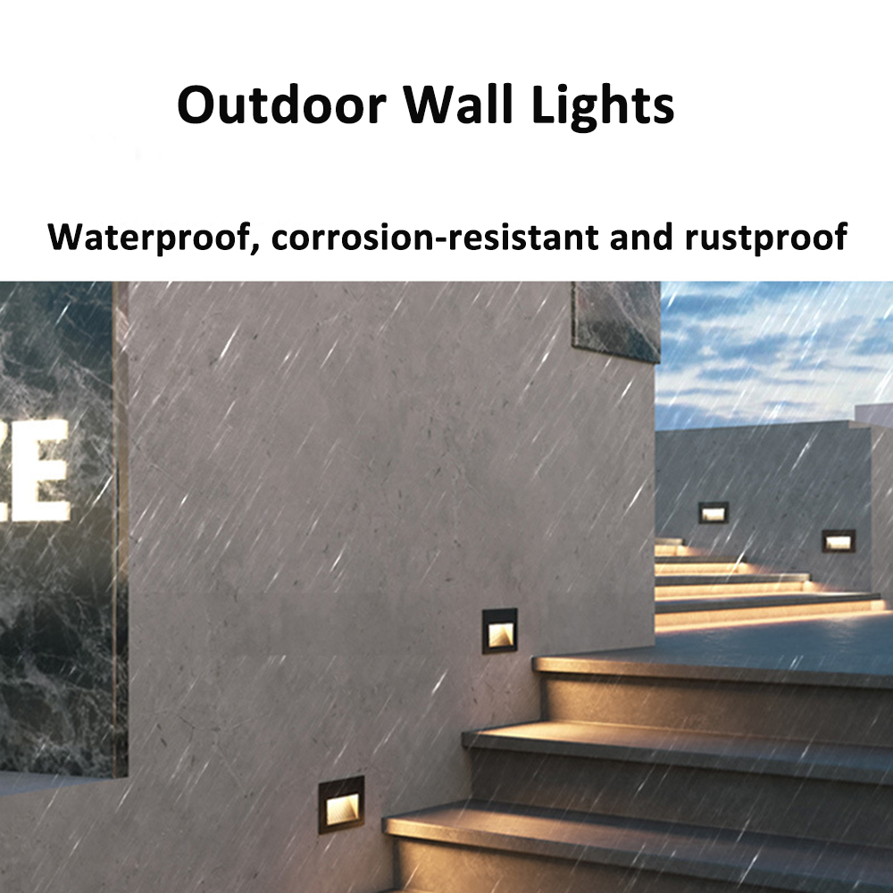 SANDIY Recessed Outdoor Wall S - Outdoor Lighting Up And Down ulasan dan harga