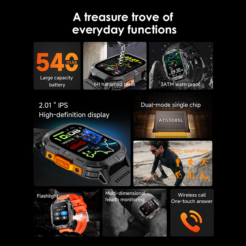 2026 New Smart Watch GPS Motio - Outdoor Lighting Track ulasan dan harga
