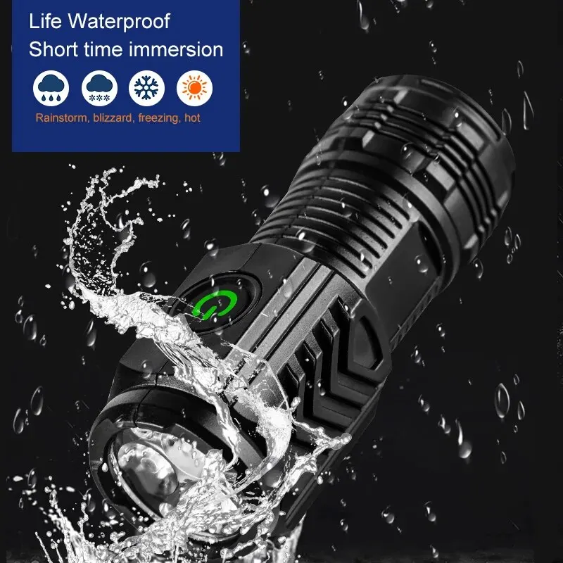 Portable Mini 3 LED Handheld F - Outdoor Lighting Lumen ulasan dan harga
