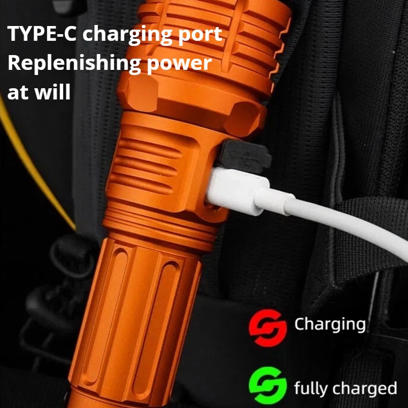 Strong Light LED Flashlight Zo - Outdoor Lighting For Camping ulasan dan harga