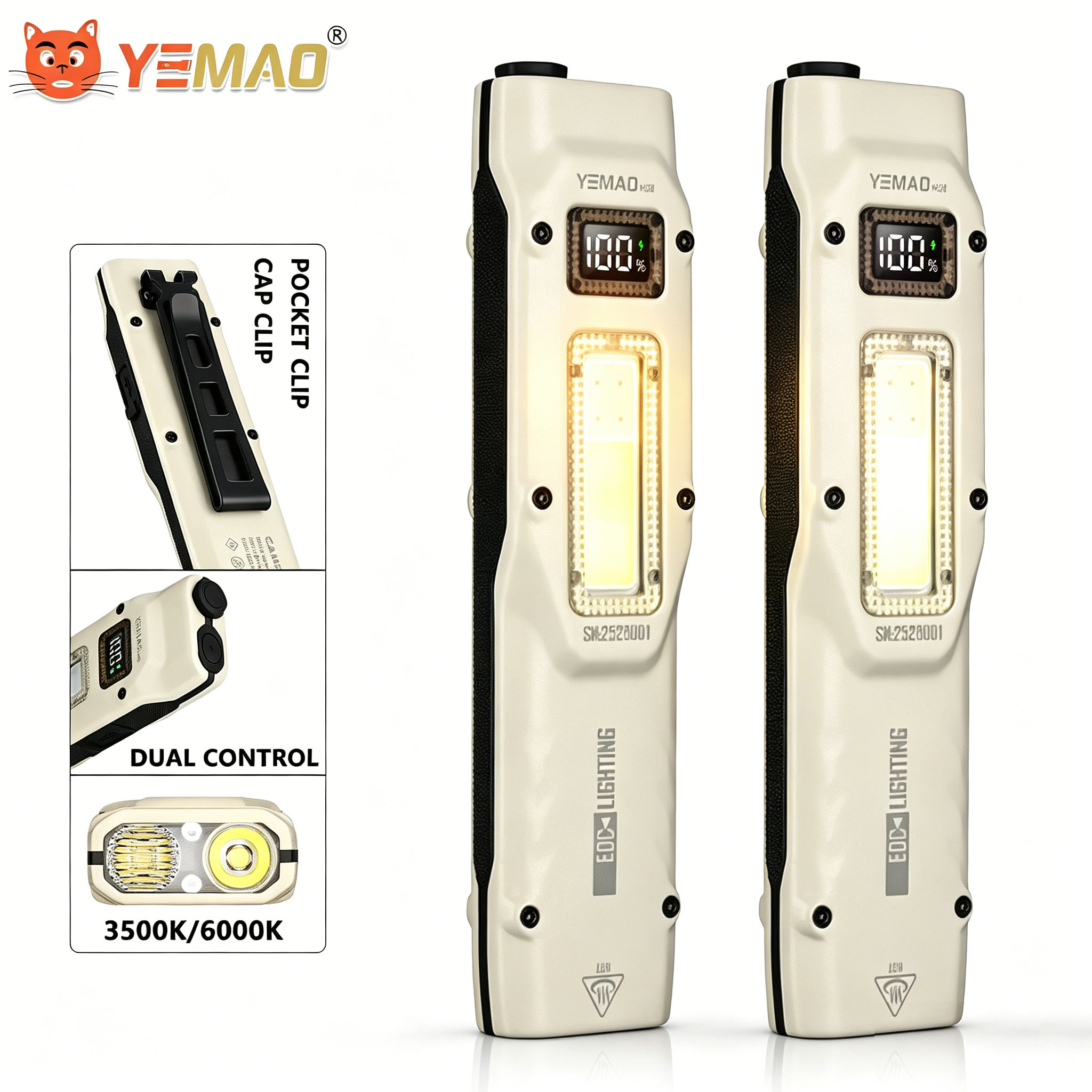 Portable 880LM YEMAO M28 Ultra - Outdoor Lighting Lumen ulasan dan harga