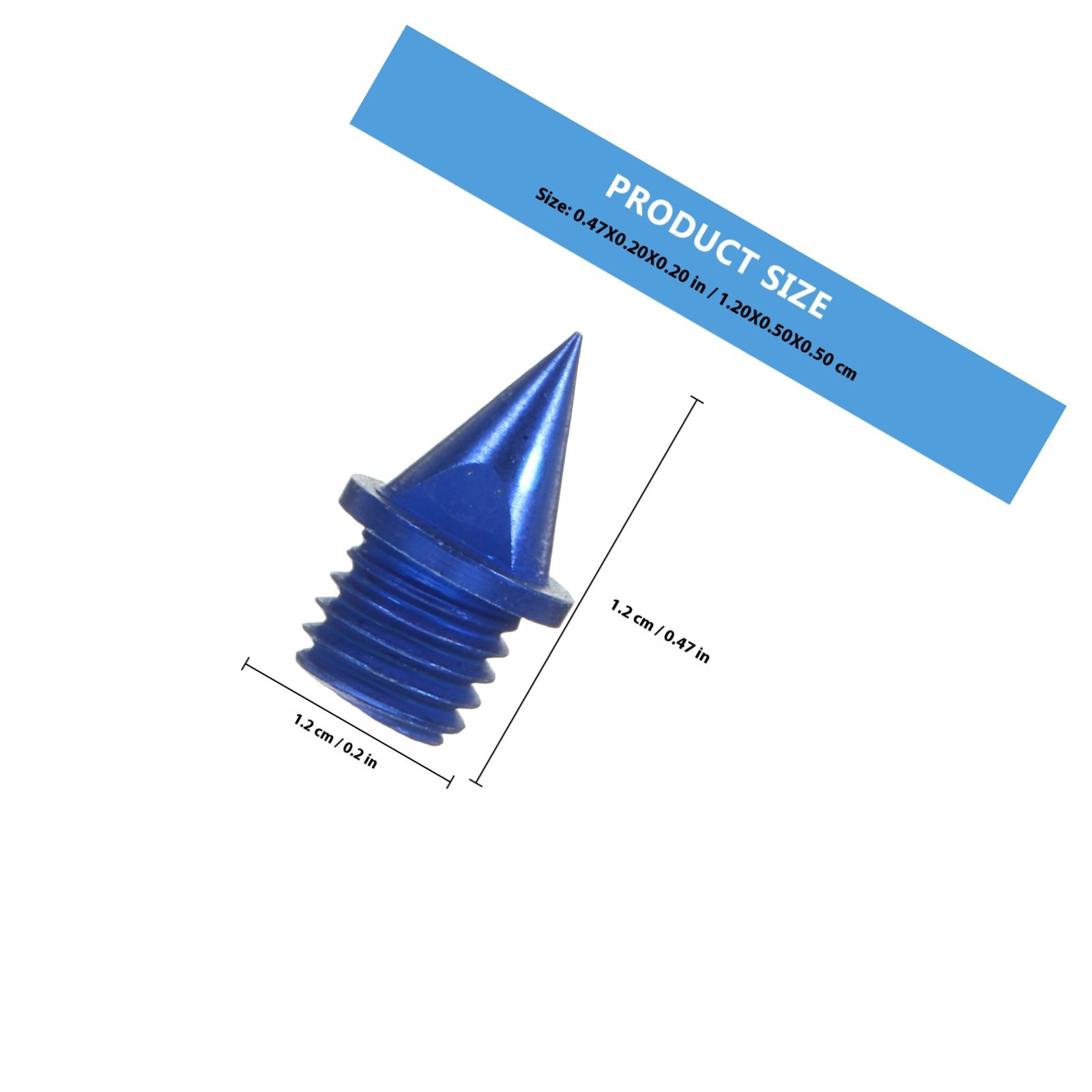 1Set Carbon Steel Track Spikes - Outdoor Lighting Track ulasan dan harga