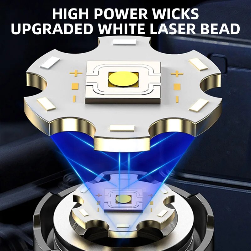 High Power XHP100 Led Flashlig - Outdoor Lighting Ideas ulasan dan harga