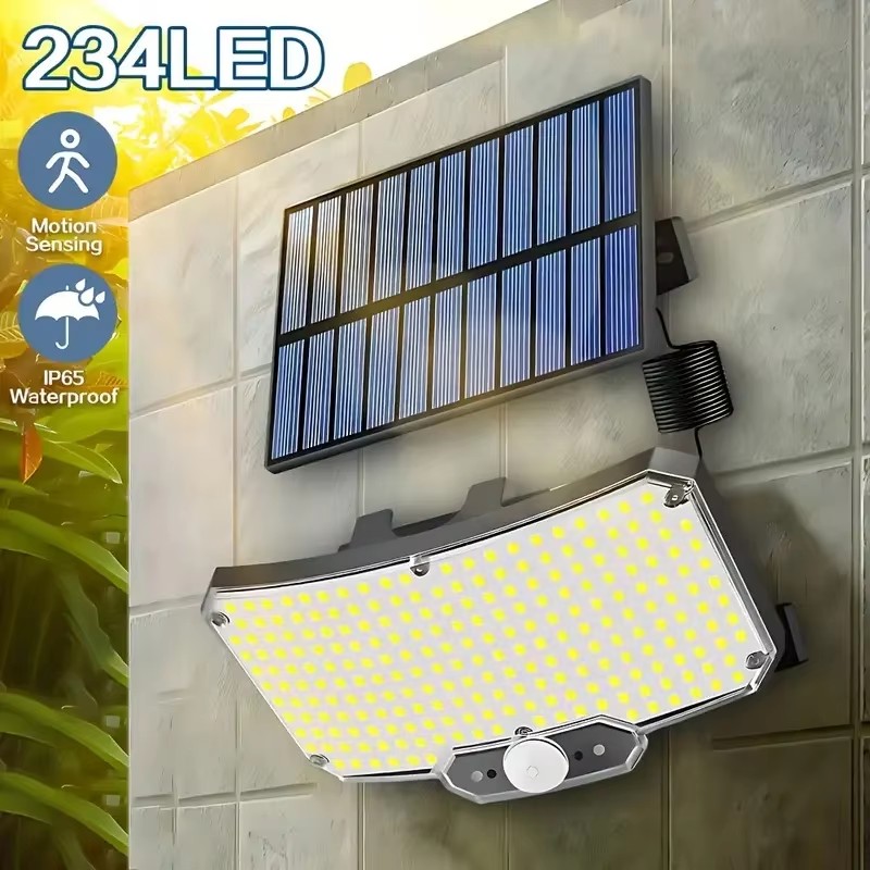 234LED Solar Outdoor Lights Mo - Outdoor Lighting Motion Sensor ulasan dan harga