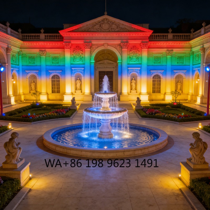 52W RGB IP65 Aluminum DMX Floo - Outdoor Lighting Ip65 ulasan dan harga