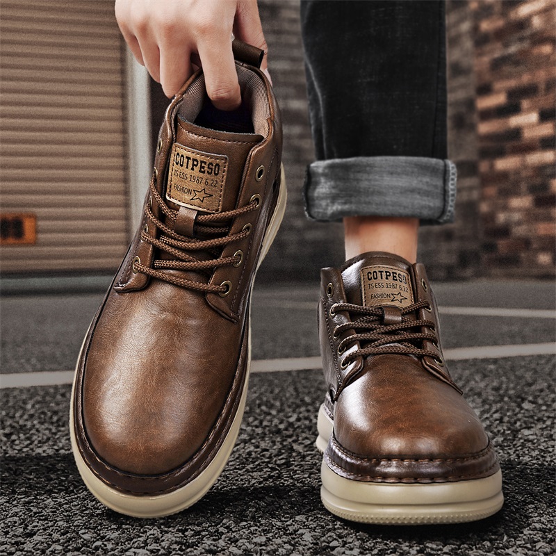 Men's Handmade Retro High-Top  - Outdoor Lighting Uplight ulasan dan harga