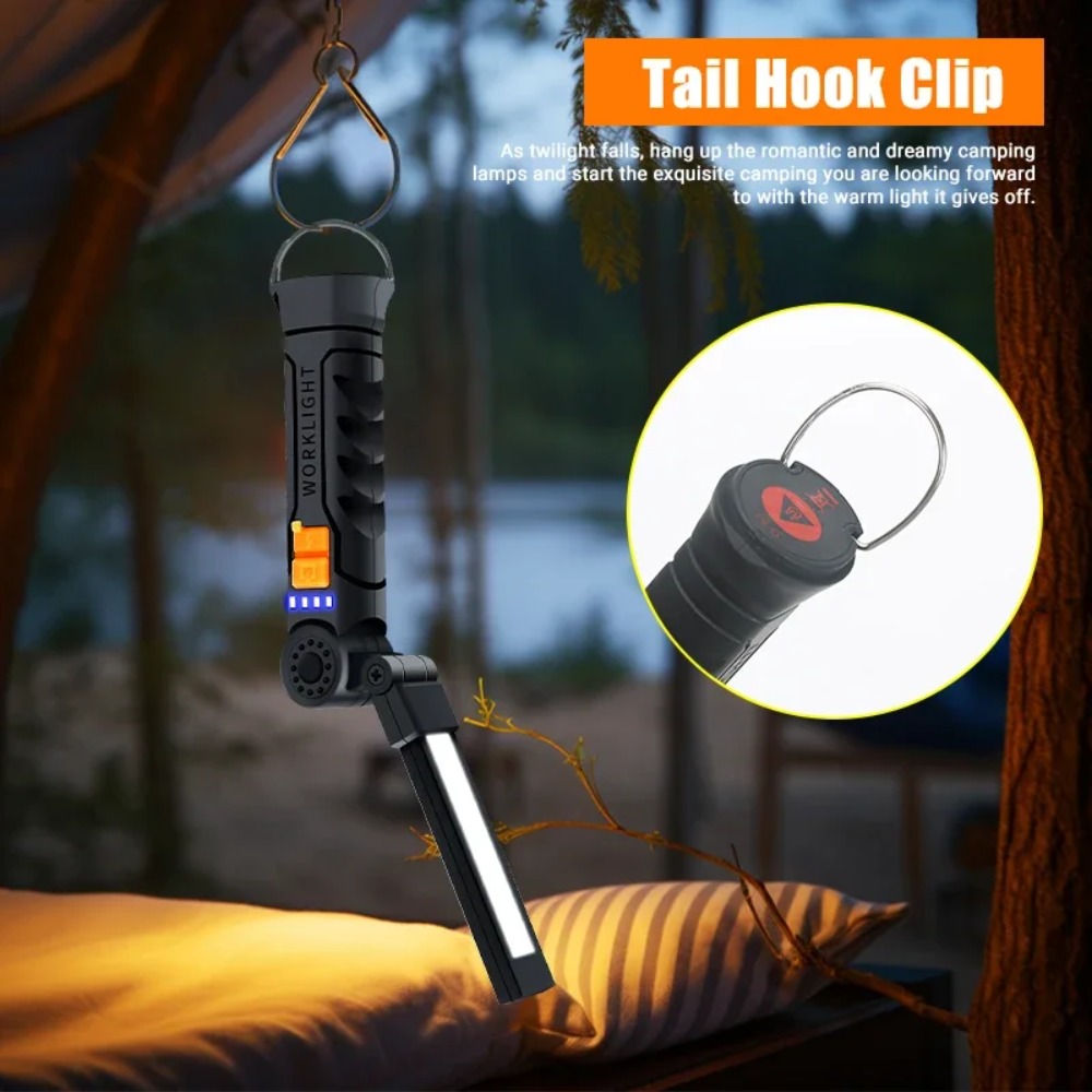 Portable COB LED Flashlight US - Outdoor Lighting Ideas ulasan dan harga