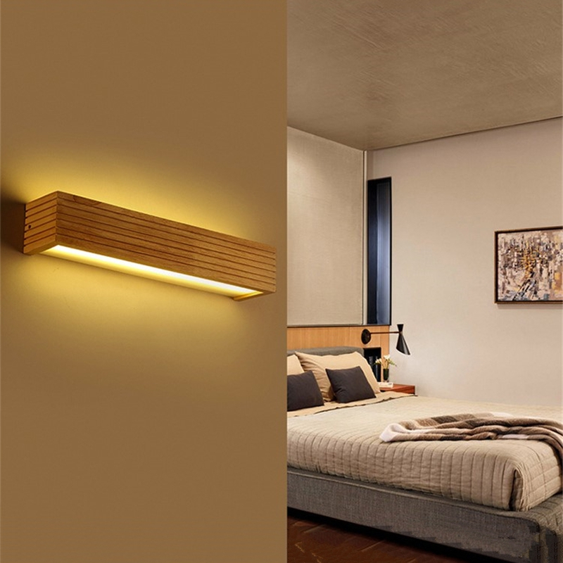 Modern Japan Style Led Oak woo - Outdoor Lighting Up And Down ulasan dan harga