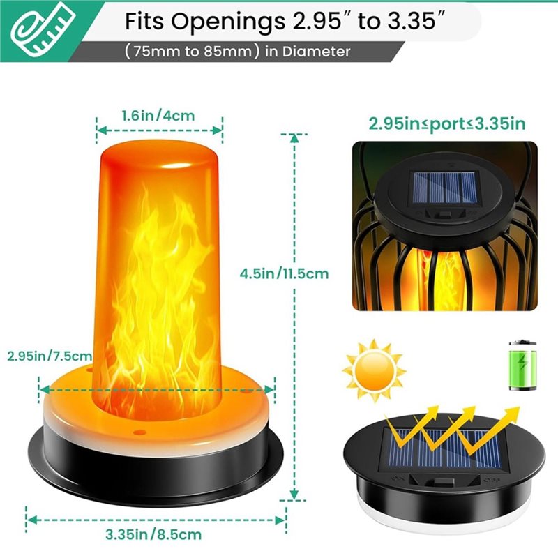 ABKW-Top-Waterproof For Solar  - Outdoor Lighting Replacement Parts ulasan dan harga
