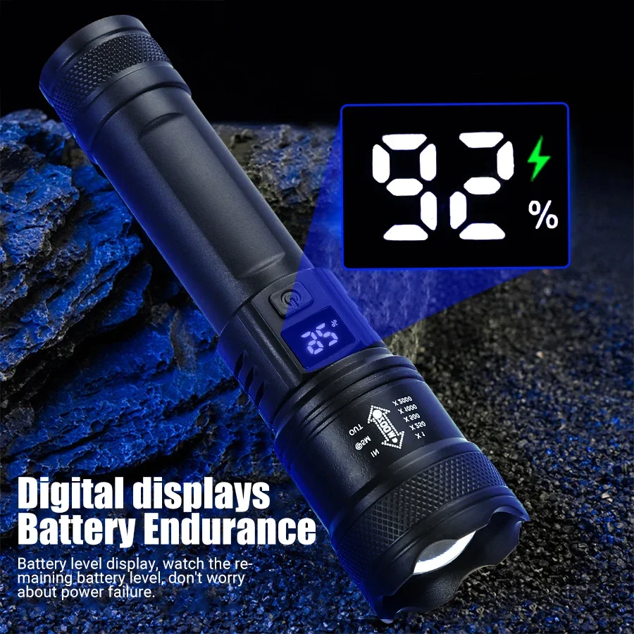 9900LM Powerful LED Flashlight - Outdoor Lighting Ideas ulasan dan harga