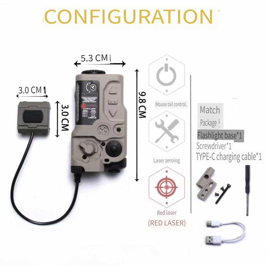 RAID-X RG Tactical Light Modul - Outdoor Lighting Replacement Parts ulasan dan harga