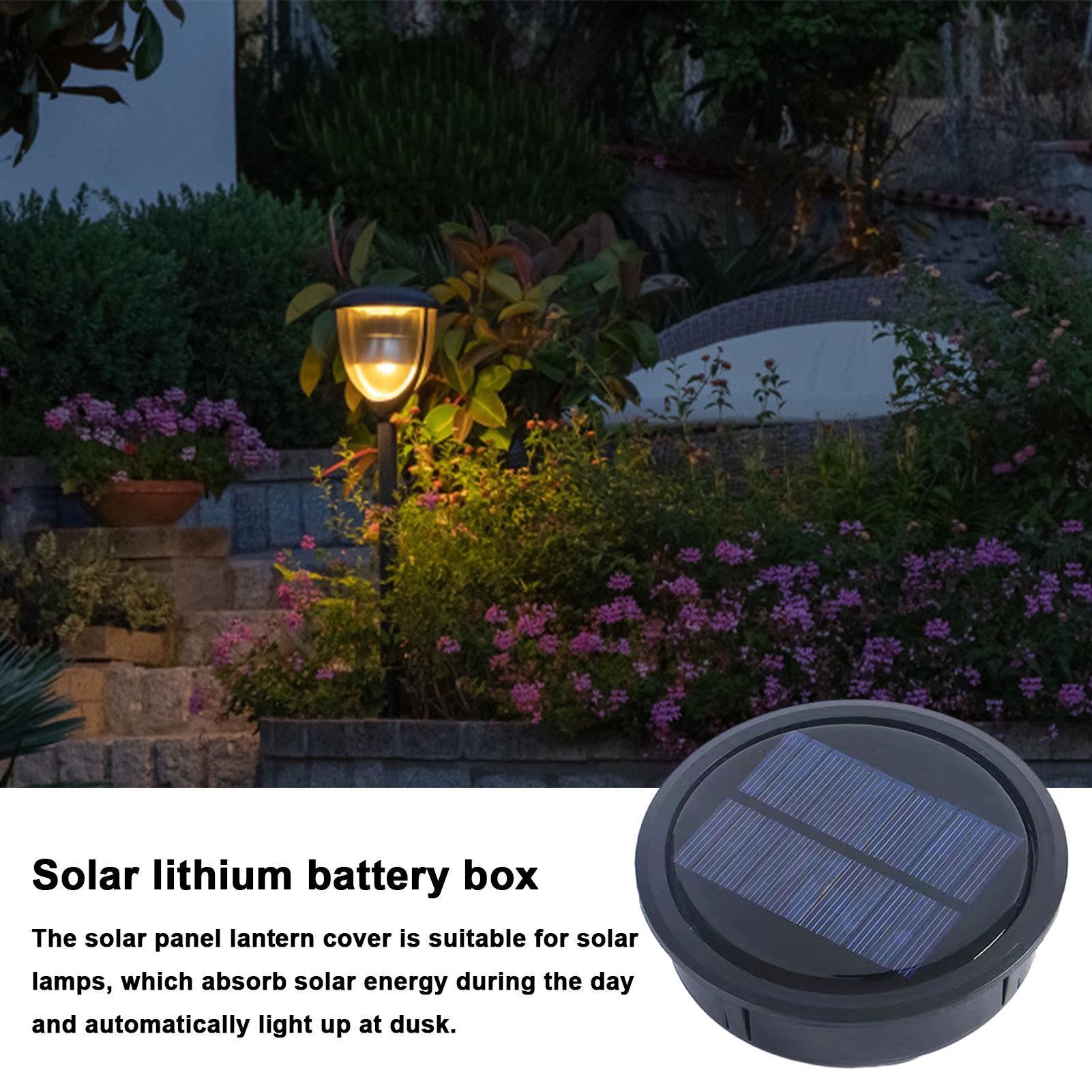 Solar Panel with LED Lantern L - Outdoor Lighting Replacement Parts ulasan dan harga