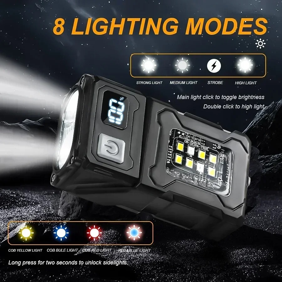 Mini USB Recharge LED Flashlig - Outdoor Lighting Lumen ulasan dan harga