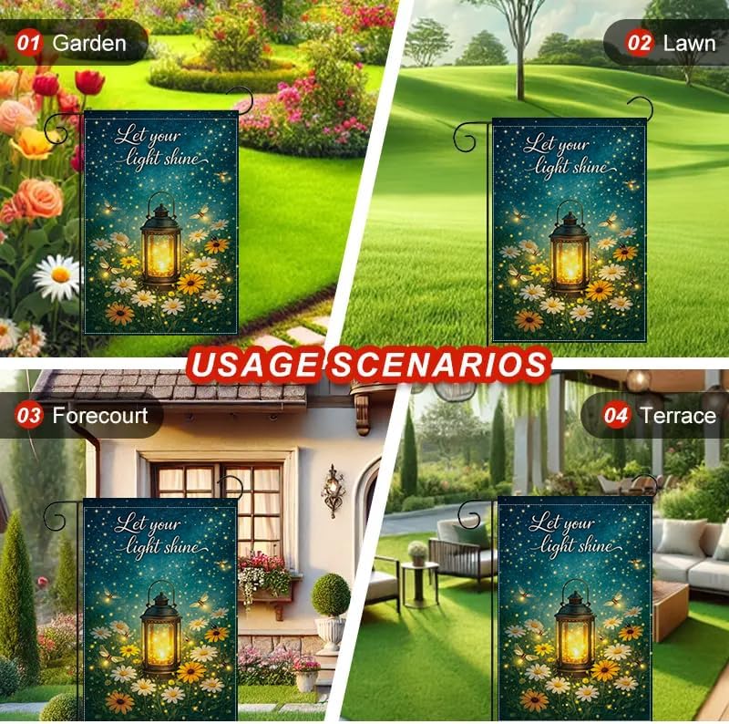 Garden Flag 12x18 Inch, Let Yo - Outdoor Lighting For Your Yard ulasan dan harga