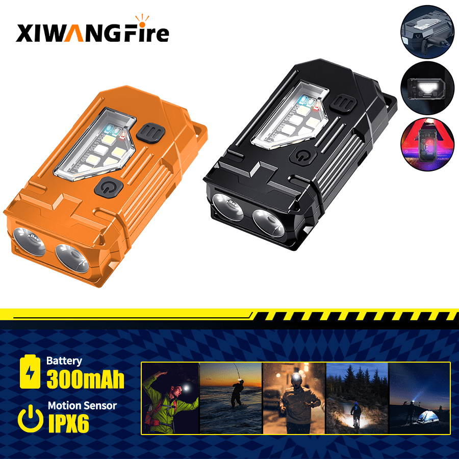 Mini Keychain EDC Flashlight - - Outdoor Lighting Lumen ulasan dan harga