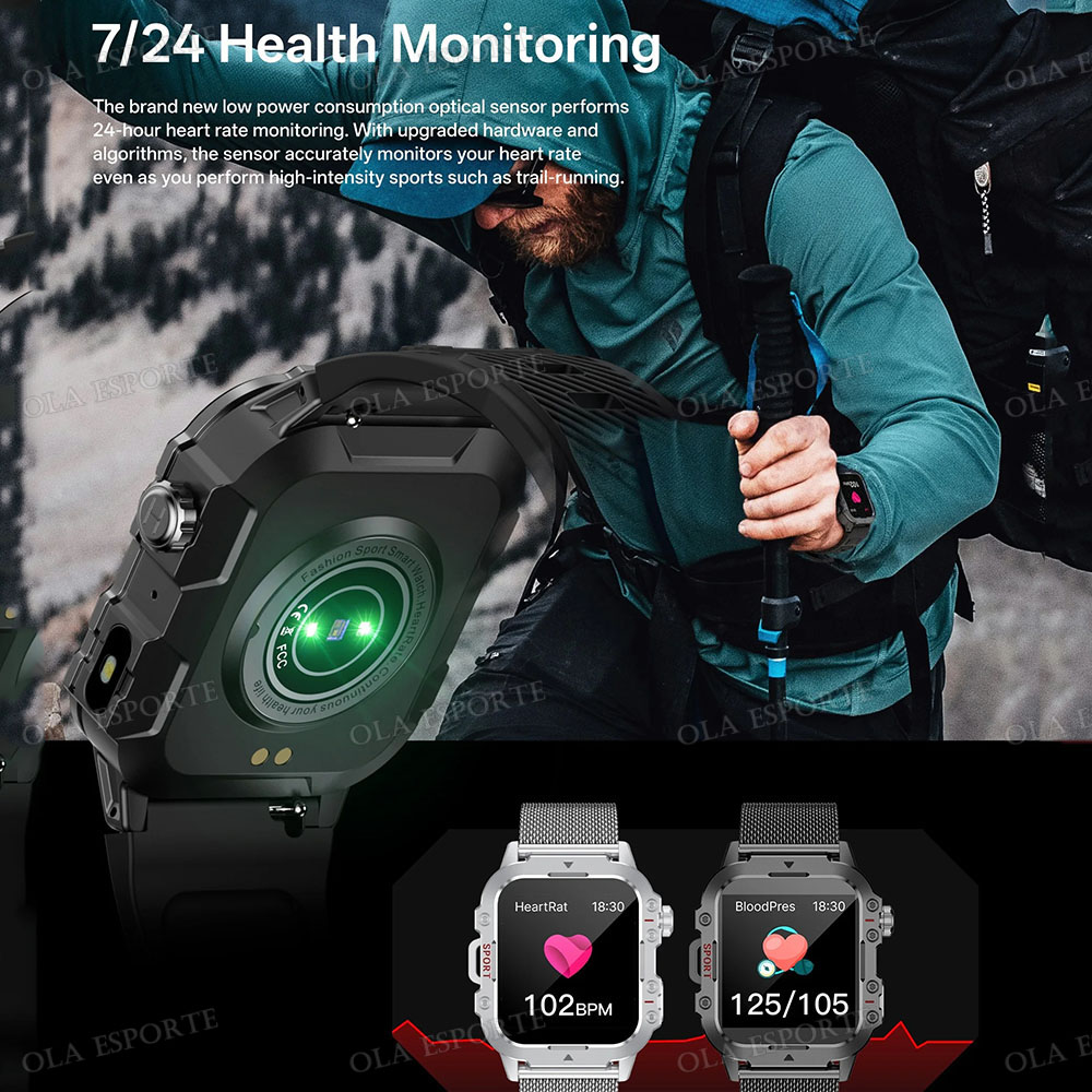 Military Outdoor Smart Watch M - Outdoor Lighting Track ulasan dan harga