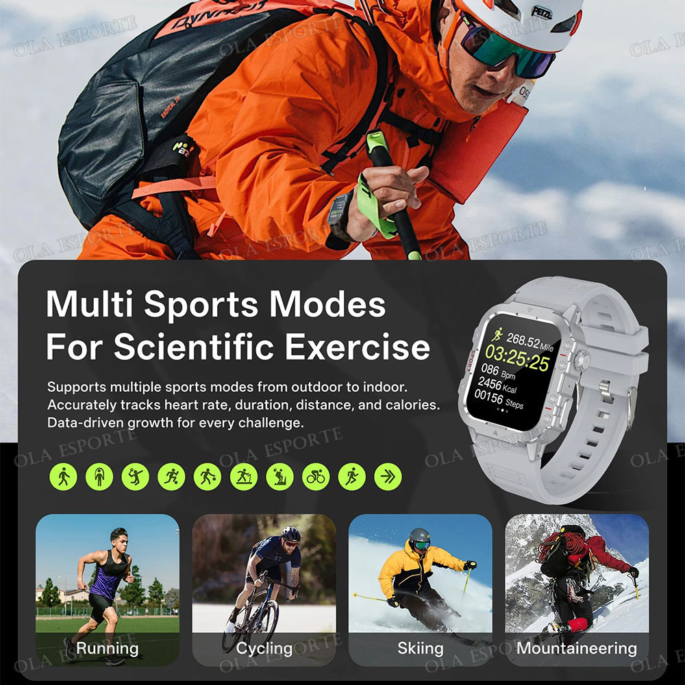 Military Outdoor Smart Watch M - Outdoor Lighting Track ulasan dan harga