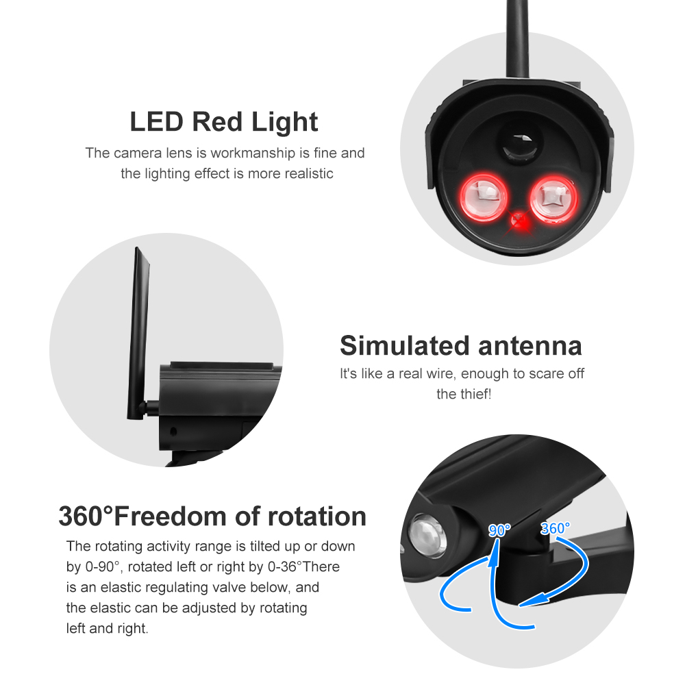 Outdoor Solar Simulation Camer - Outdoor Lighting Permanent ulasan dan harga