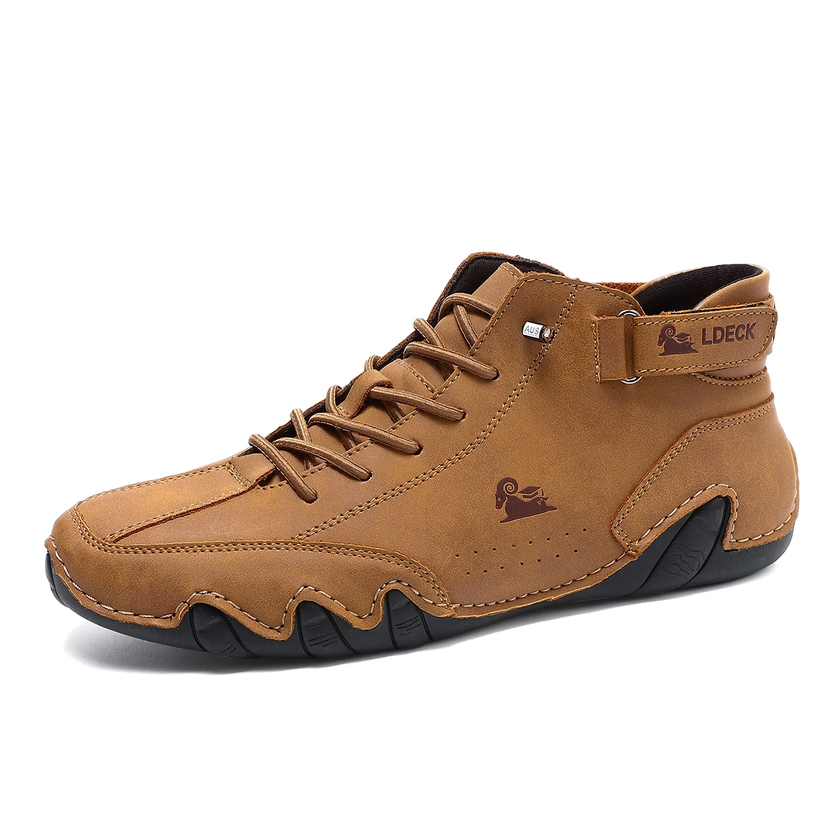 Men's Genuine Leather Shoes An - Outdoor Lighting Uplight ulasan dan harga