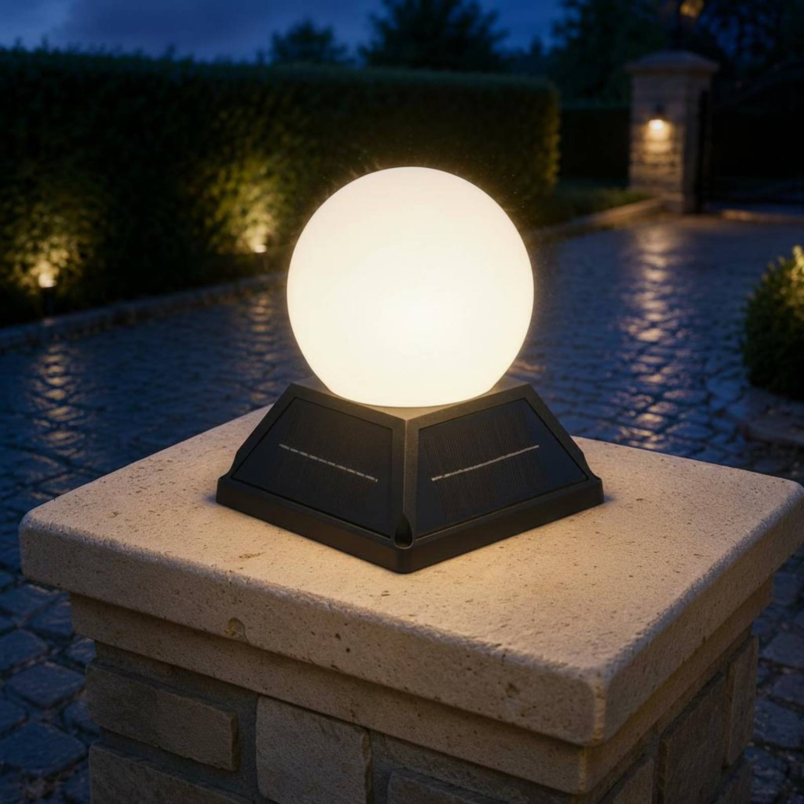 Solar Post Cap Light Wireless  - Outdoor Lighting Ip65 ulasan dan harga
