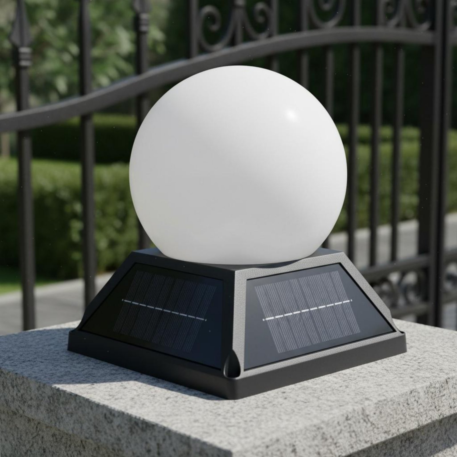 Solar Post Cap Light Wireless  - Outdoor Lighting Ip65 ulasan dan harga