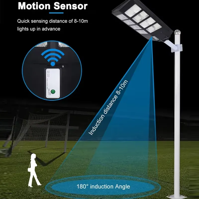 9W Solar LED Street Light Outd - Outdoor Lighting Motion Sensor ulasan dan harga