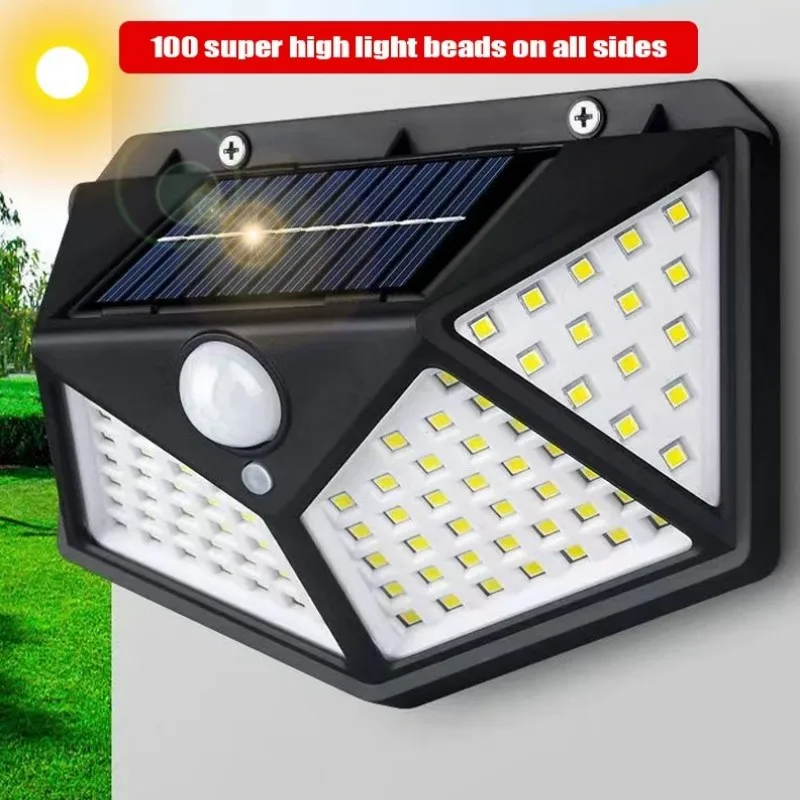 100Led Multifunctional Solar L - Outdoor Lighting Motion Sensor ulasan dan harga