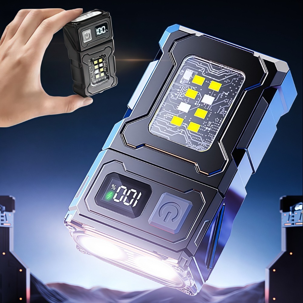 Rechargeable Mini LED Flashlig - Outdoor Lighting For Camping ulasan dan harga