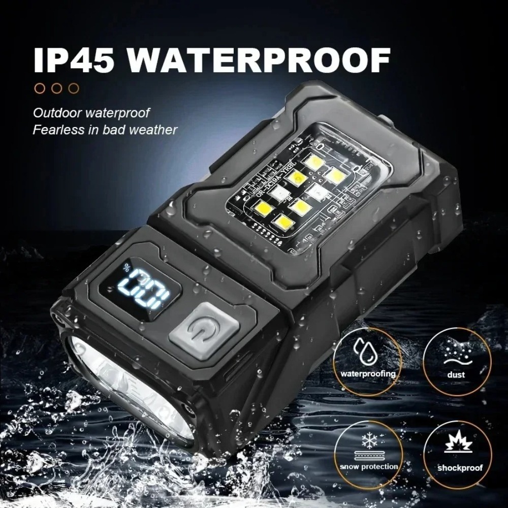 Rechargeable Mini LED Flashlig - Outdoor Lighting For Camping ulasan dan harga