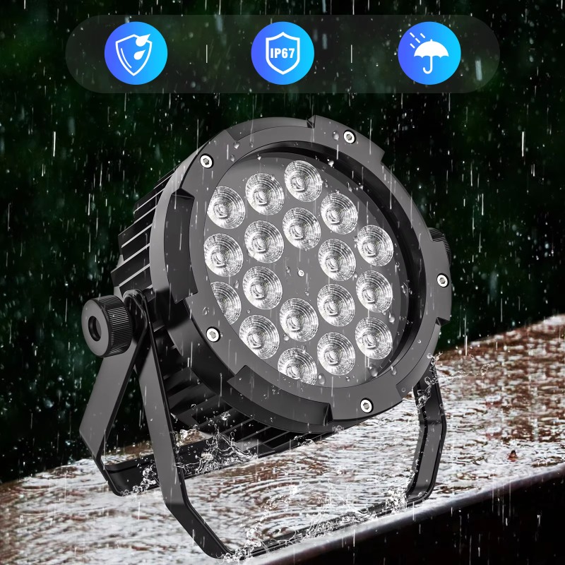 4Pcs 18X10W IP65 Waterproof Pa - Outdoor Lighting Ip65 ulasan dan harga