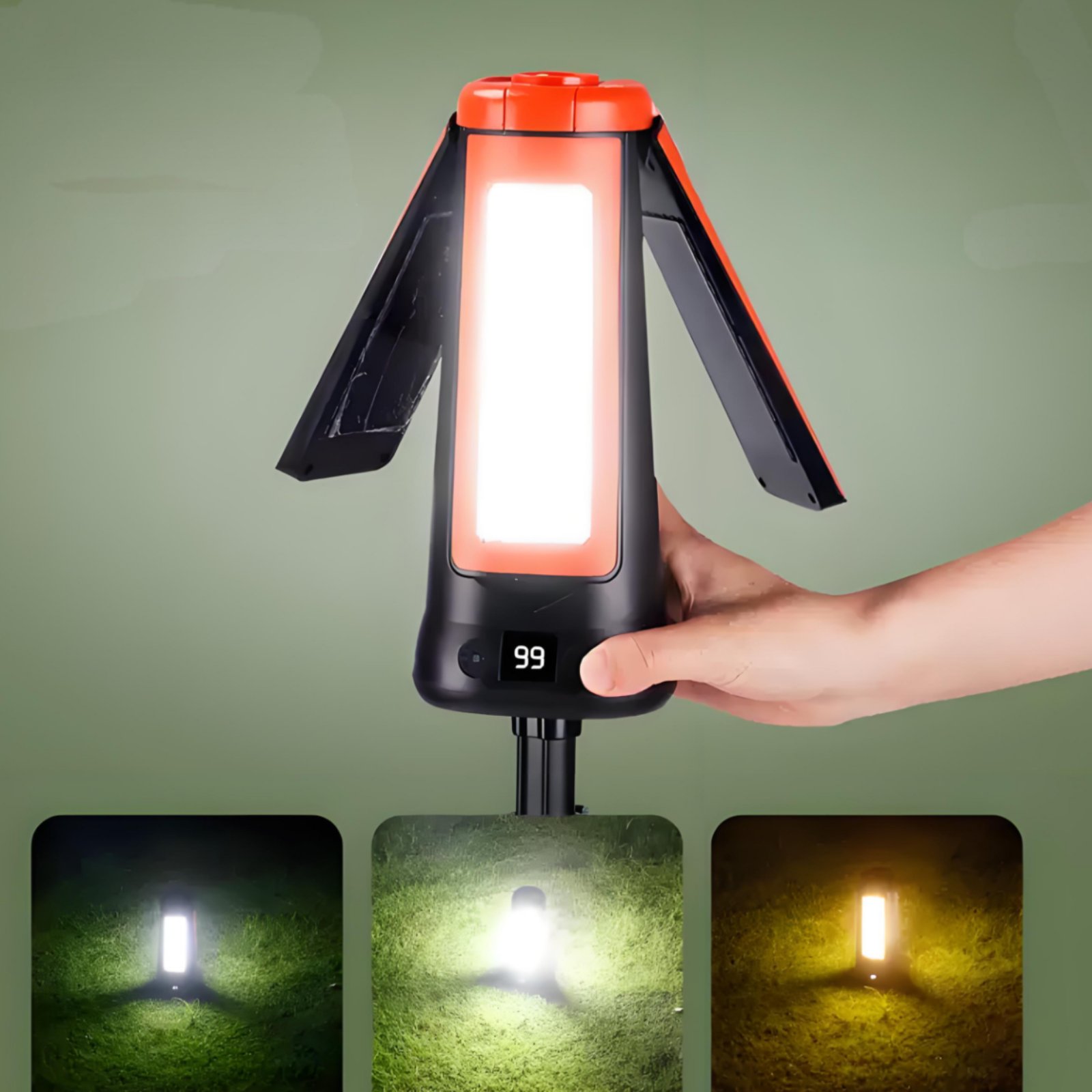 Telescopic Tent Lamp Adjustabl - Outdoor Lighting For Camping ulasan dan harga