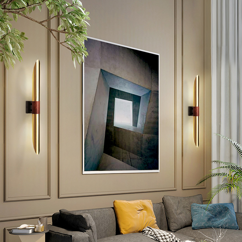 Modern Long LED Wall Lamp Foye - Outdoor Lighting Up And Down ulasan dan harga