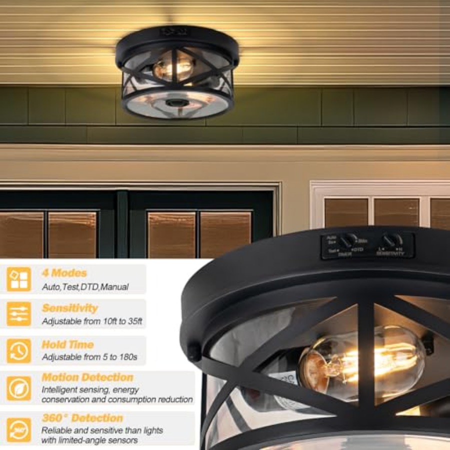 Motion Sensor Outdoor Ceiling  - Outdoor Lighting Motion Sensor ulasan dan harga