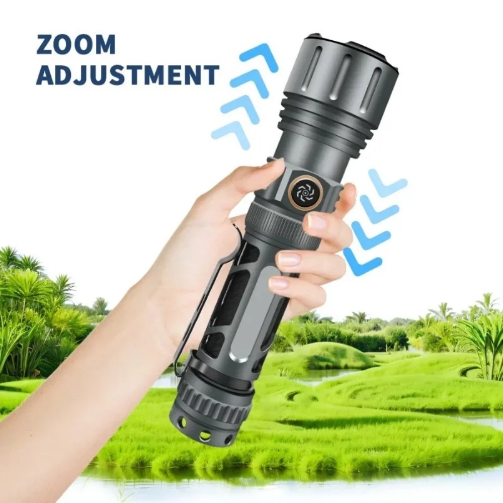Super Bright Flashlight Portab - Outdoor Lighting For Camping ulasan dan harga