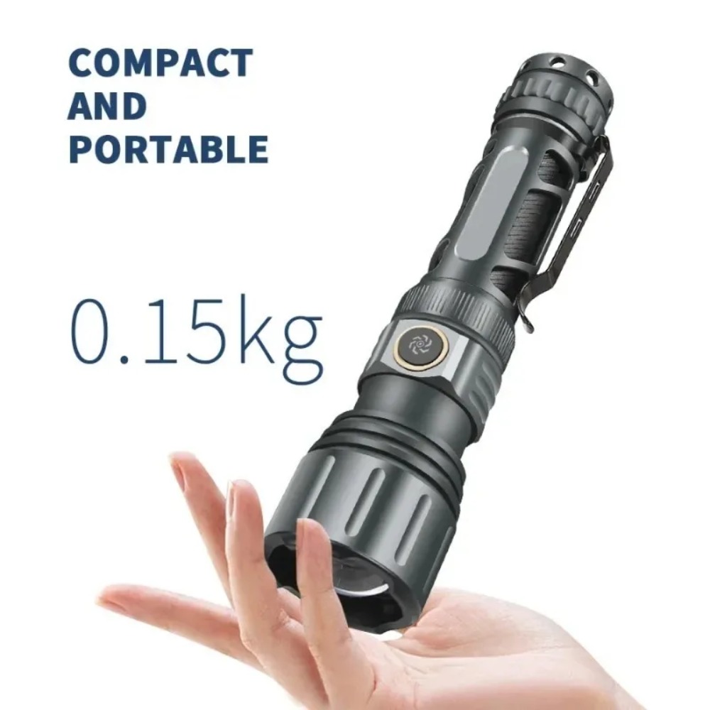 Super Bright Flashlight Portab - Outdoor Lighting For Camping ulasan dan harga