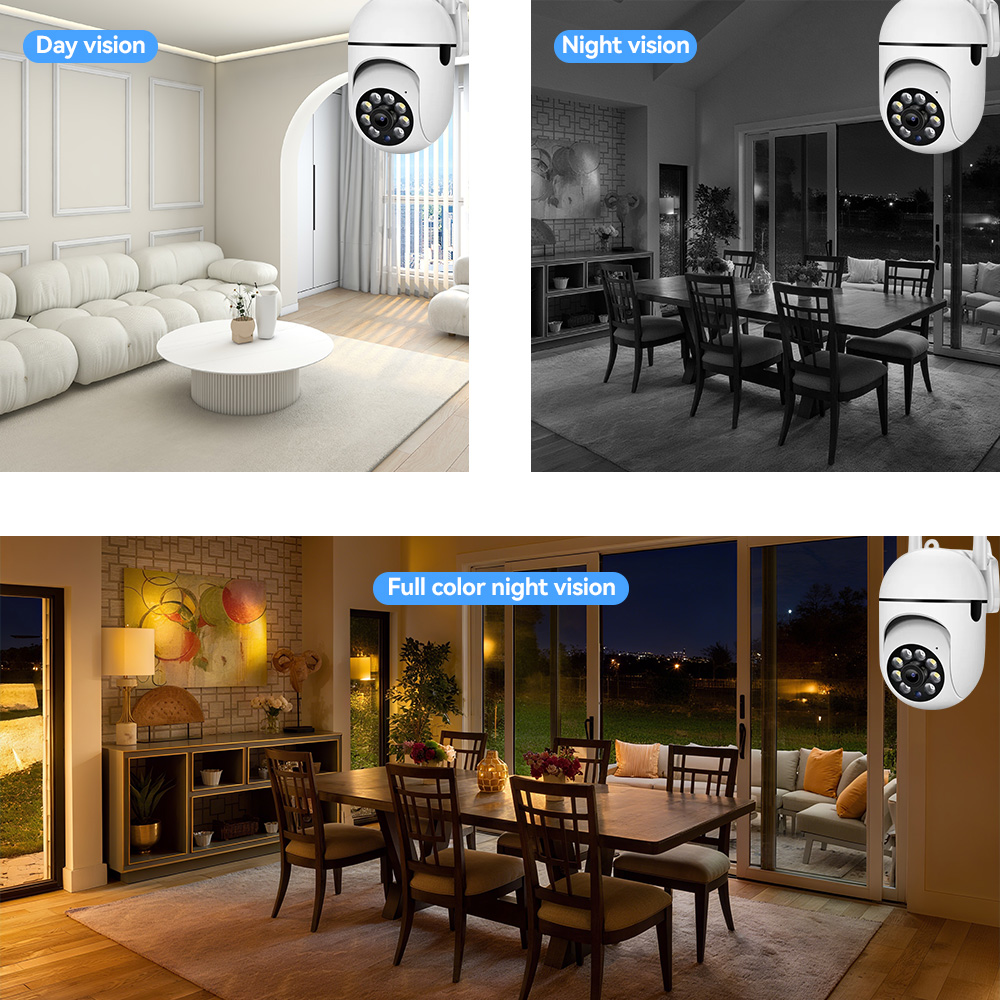 8MP 2.4G Wifi IP CCTV Camera C - Outdoor Lighting Track ulasan dan harga