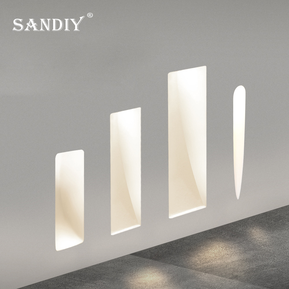 SANDIY Gypsum Wall Light Built - Outdoor Lighting Up And Down ulasan dan harga