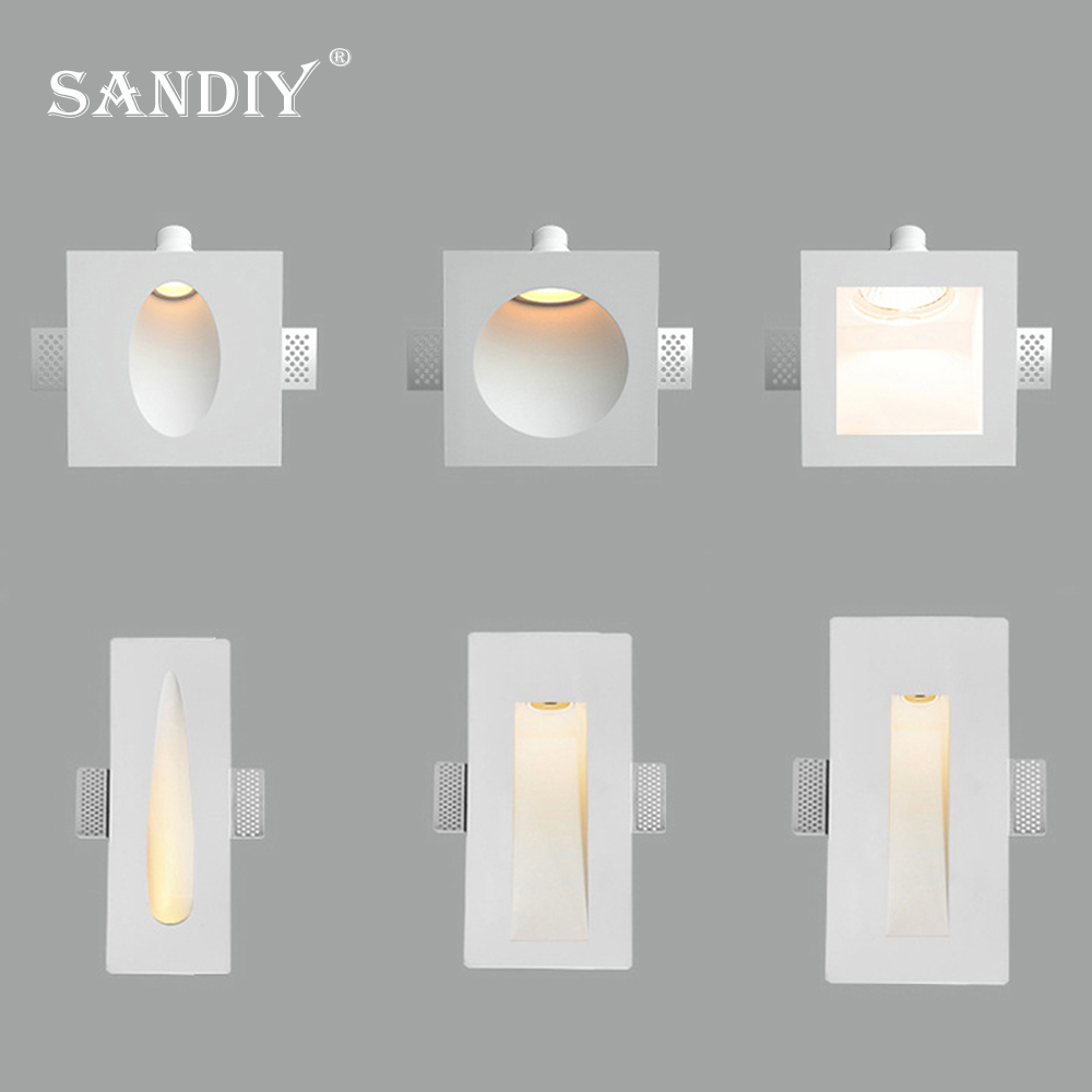 SANDIY Gypsum Wall Light Built - Outdoor Lighting Up And Down ulasan dan harga