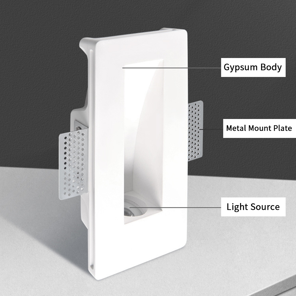 SANDIY Gypsum Wall Light Built - Outdoor Lighting Up And Down ulasan dan harga