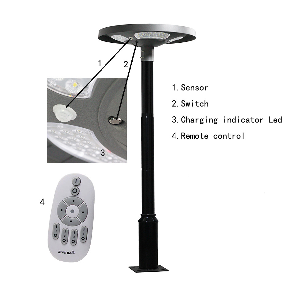Waterproof IP65 UFO Solar LED  - Outdoor Lighting Ip65 ulasan dan harga