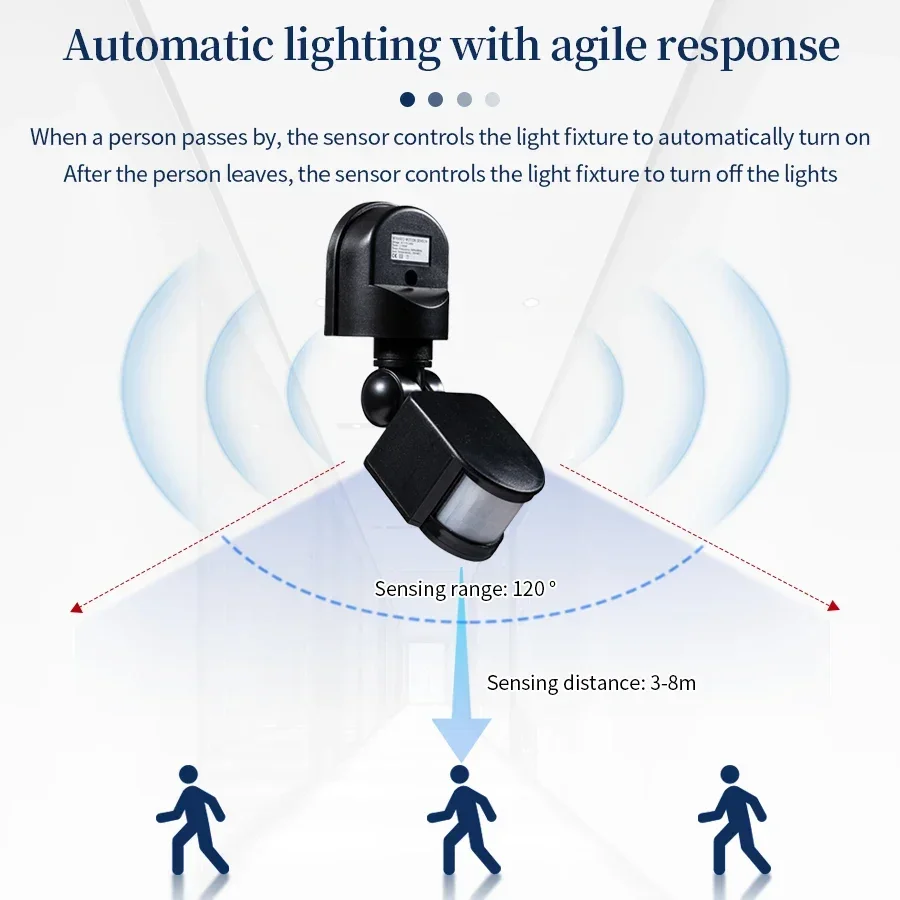PIR Motion Sensor 220V 110V 12 - Outdoor Lighting Motion Sensor ulasan dan harga