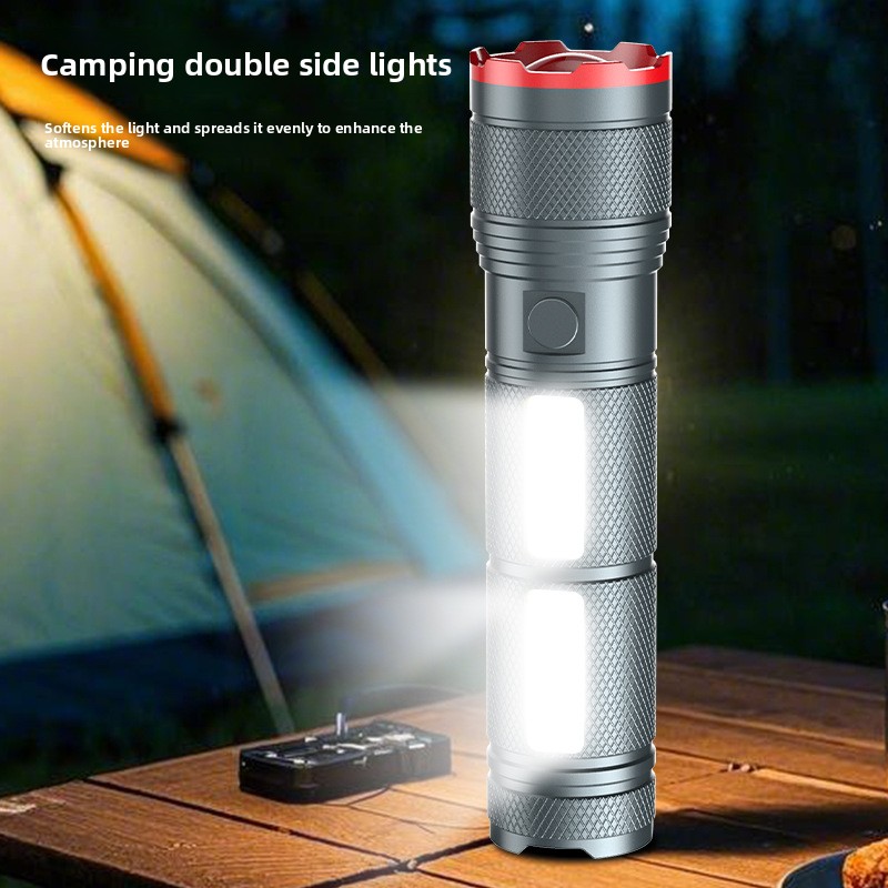 7200mAh Highlight Flashlight C - Outdoor Lighting For Camping ulasan dan harga