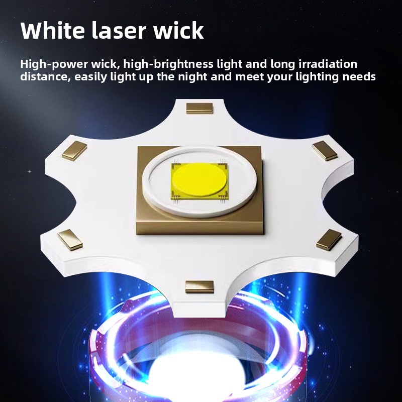 7200mAh Highlight Flashlight C - Outdoor Lighting For Camping ulasan dan harga