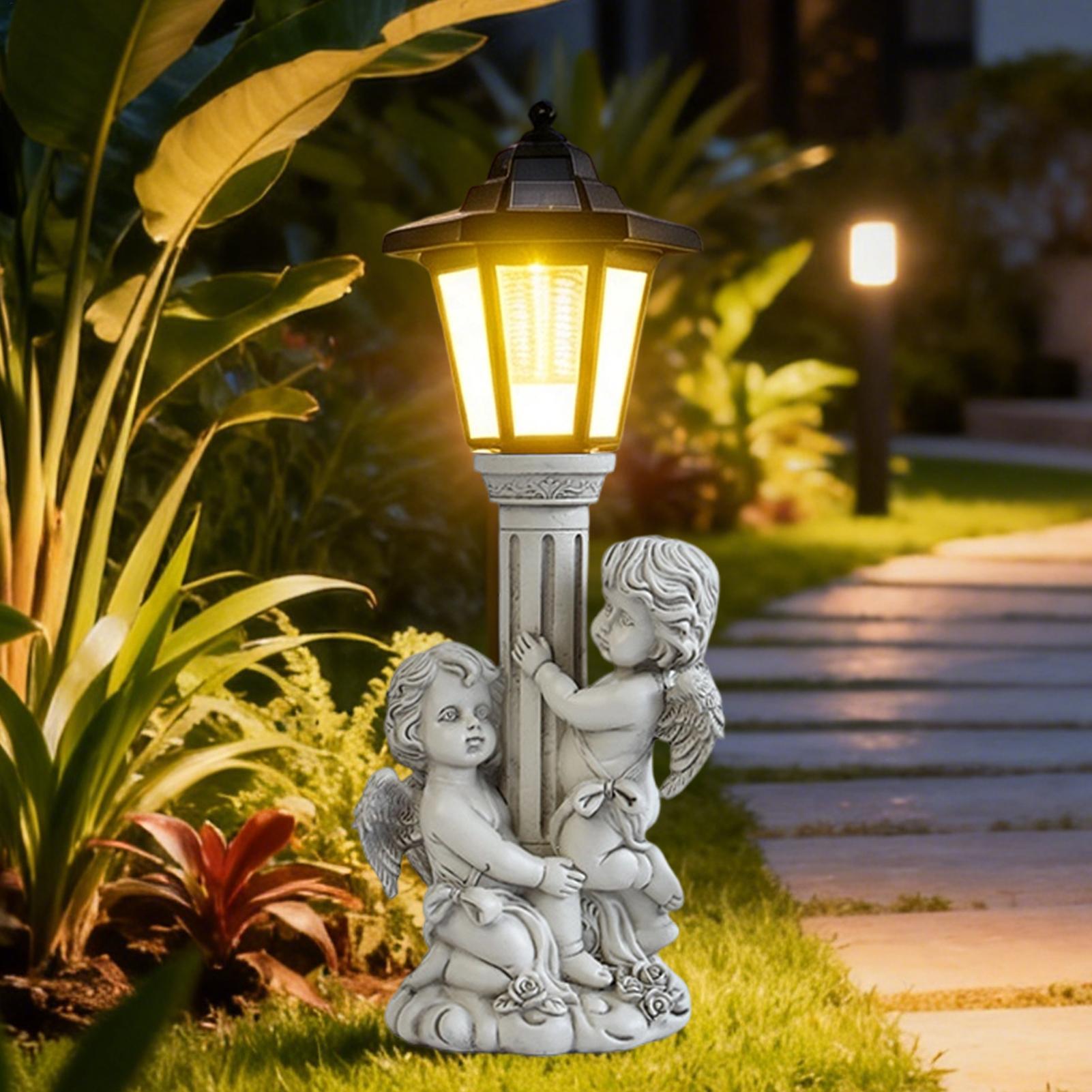 Garden Statues Light Up Auto O - Outdoor Lighting Uplight ulasan dan harga